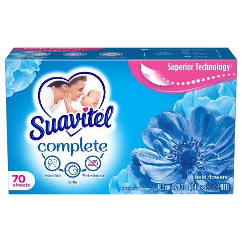 Suavitel Complete Dryer Sheets - Field Flowers - 70ct : Target