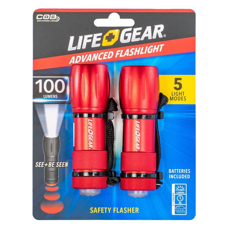 Life Gear 2pk LED Mini-Max 100 Lumens, 2 of 9
