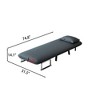 PAGED Convertible Tri-Fold Accent Lounge Chair Bed with Adjustable Backrest & Pillows,Upholstered Sleeper Chair for Home & Office - 4 of 4