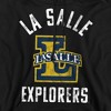 La Salle University Official Explorers Logo Adult Pull-Over Hoodie - 2 of 4