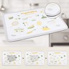 REGALWOVEN Large Diatomaceous Stone Dish Drying Mat for Kitchen Counter, Dishes, Cups - 4 of 4