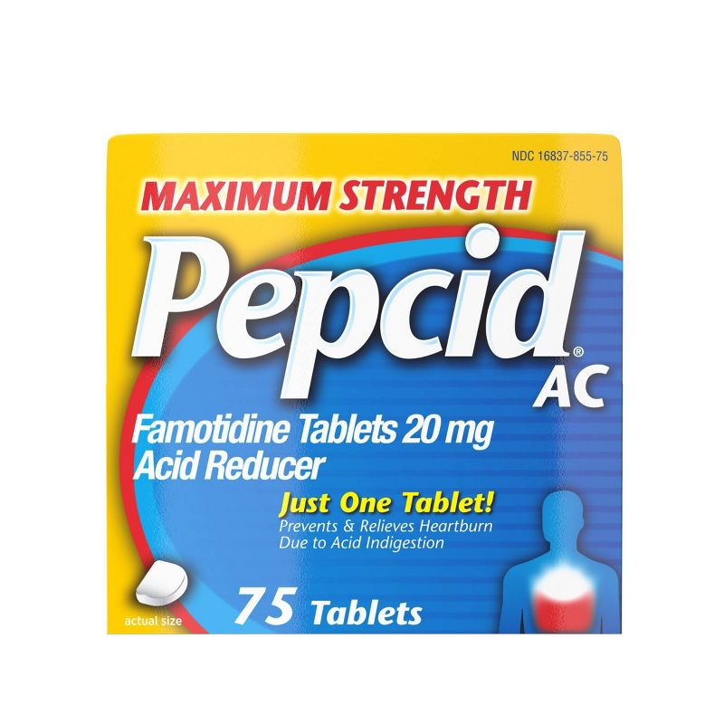 Pepcid AC Digestive Treatment Tablet - 75ct, 6 of 11