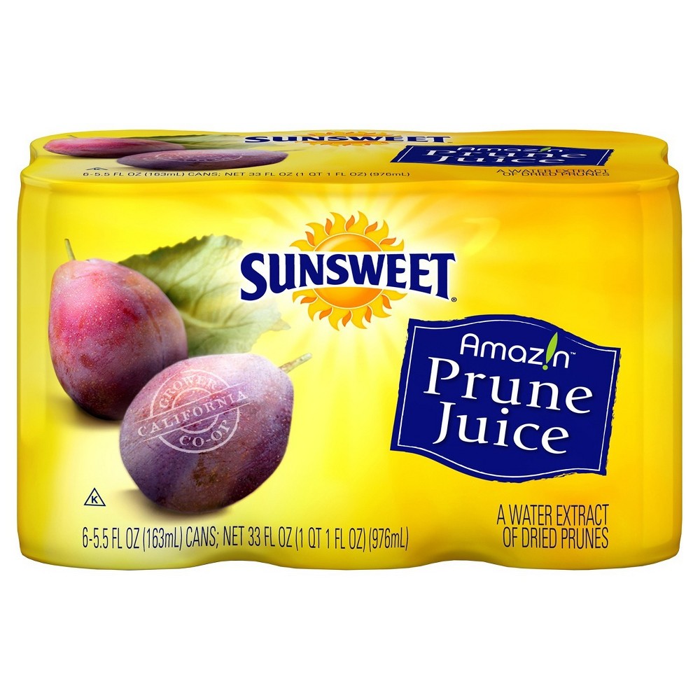 UPC 802763140548 product image for Sunsweet Prune Juice - 6pk/5.5 fl oz Cans | upcitemdb.com