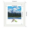 Amanti Art Craftsman White Wood Picture Frame - 4 of 4