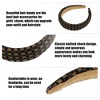 Unique Bargains Women's Tweed Padded Fashion Hairband Non Slip Knitted Check Pattern 1 Pc - 3 of 4
