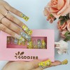 Vynxaria Yellow Transform Your Look Instantly with Wearable Nails Size M - 3 of 4