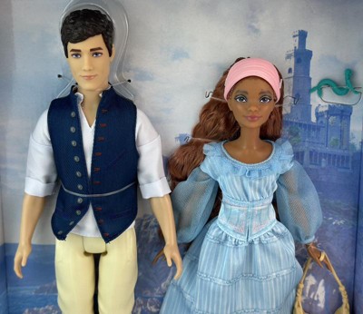 Disney The Little Mermaid Ariel & Prince Eric Fashion Dolls And ...