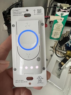 Ge Cync Smart Ceiling Fan Switch Target