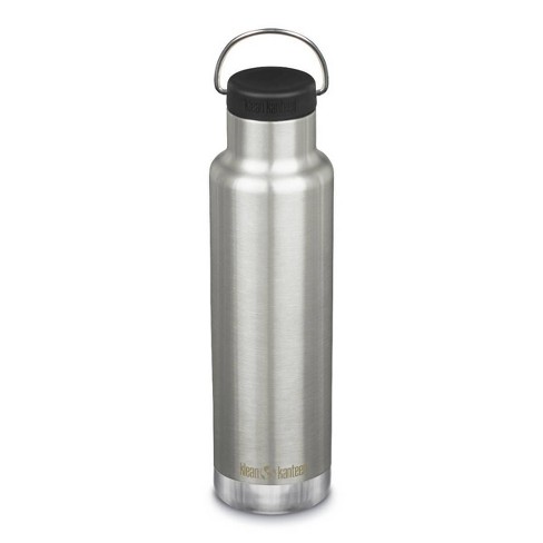 Klean Kanteen 16oz Tkwide Insulated Stainless Steel Water Bottle With Twist  Straw Cap - Black : Target
