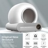 GustoWave Self-Cleaning Cat Litter Box, Smart Automatic Litter Box, Odor Removal & Low Noise Design, Large Capacity for Cats - 4 of 4