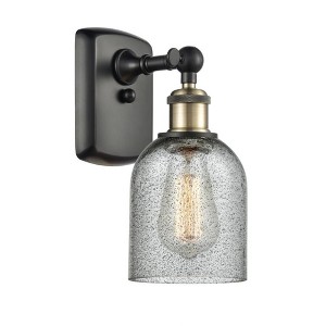 Caledonia - 1 Light Wall Sconce In Industrial Style-12 Inches Tall and 5 Inches Wide - 1 of 1