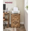 File Cabinet, Filing Cabinet with 2 File Drawers, Printer Stand, Fit A4, Letter Size, Hanging File Folders, Modern Farmhouse Style - 2 of 4