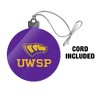 University of Wisconsin-Stevens Point Primary Logo Acrylic Christmas Tree Holiday Ornament - 3 of 4