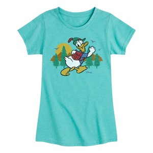Girls' - Disney - Mickey & Friends Fitted Short Sleeve Graphic T-Shirt - 1 of 4