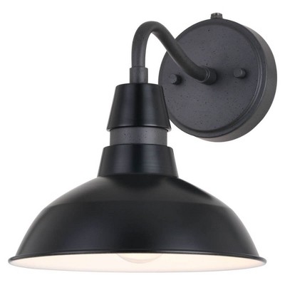 Vaxcel Buena Park 1 - Light Wall Light in  Black/Vintage Black/Matte White