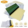 iMountek "20Pcs A4 Tattoo Transfer Paper Kit, 4 Layers Skin Tattoo Stencil Paper for DIY Tattooing" Blue & Yellow - 2 of 4