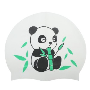 Unique Bargains Kid's Silicone Animal Swim Cap 1 Pc - 1 of 4