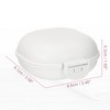 Unique Bargains Travel Portable Soap Box 3.58"x3.46"x1.69" 1 Pc - 4 of 4