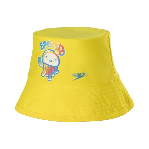 Speedo kid's uv bucket sales hat with chin strap