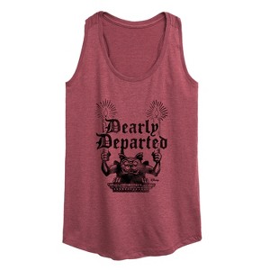 Women's - Disney - Haunted Mansion Parks Attraction Graphic Racerback Tank - 1 of 4