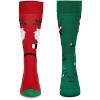 MeMoi Men's 2 Pair Pack Novelty Christmas Holiday Crew Socks - 2 of 4