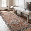 Abynow Medallion Faded Persian Indoor Area Rug - 4 of 4