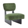 NicBex Accent Chair with Polyester Upholstery,Lounge Chair with Sturdy Black Wood Base,Arm Chair for Bedroom,Reading Room,Office,2PC - 4 of 4
