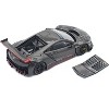 Honda NSX GT3 EVO22 Carbon Edition 1/64 Diecast Model Car by Pop Race - 4 of 4