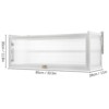 YIYIBYUS Kitchen Wall Cabinet Flip-Up Door Storage Cabinet Living Room Bedroom - 3 of 4