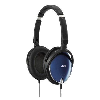 JVC® On-Ear Compact Headphones, Blue, HA-S600A