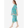 Dreams & Co. Women's Plus Size Capri Lounge Set - image 4 of 4