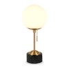 Hudson and Canal 17.75" Tall Table Lamp with Glass Shade - 4 of 4