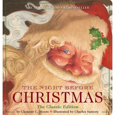 The Night Before Christmas Coloring Book - (classic Edition) By Clement ...