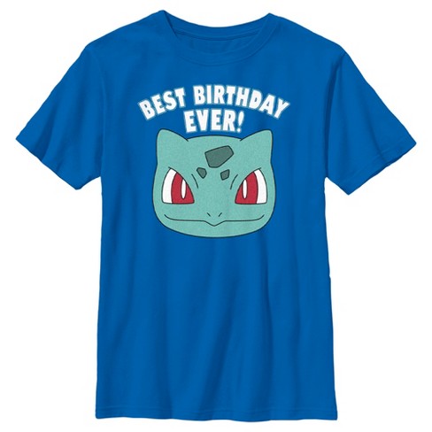 silke Gud Watt Boy's Pokemon Bulbasaur Best Birthday Ever T-shirt : Target