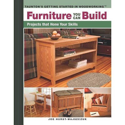 Furniture You Can Build - (Getting Started in Woodworking) by  Joe Hurst-Wajszczuk (Paperback)