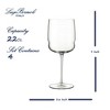 Luigi Bormioli Grandioso Cabernet/Merlot 22 oz. Wineglass, Set of 4, Titanium Reinforced Stem, Made of SON-hyx Crystal, Made in Italy - 2 of 4