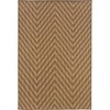 Oriental Weavers Karavia 1330X Tan/ Light Tan Indoor/Outdoor Area Rug - 1'9" x 3'9" - 3 of 4