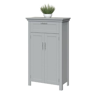 RiverRidge Somerset Two-Door Bathroom and Laundry Storage Cabinet with Drawer and Adjustable Shelf - 1 of 4