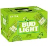 Bud Light Lime American Lager Beer - 12pk/12 fl oz Cans - 2 of 4