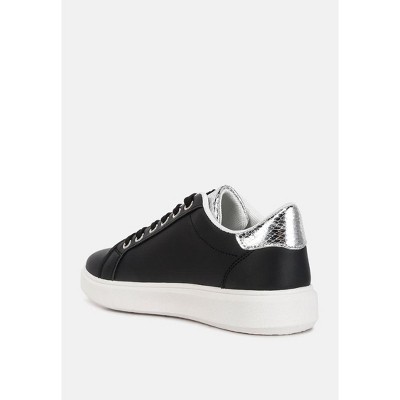 Женские кроссовки London Rag Womens Claude Faux Leather Back Panel Detail Sneakers 8 — фото 8