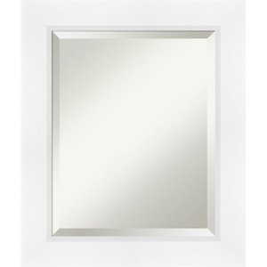 Amanti Art Sloped Beveled Framed Bathroom Vanity Wall Mirror - 1 of 4