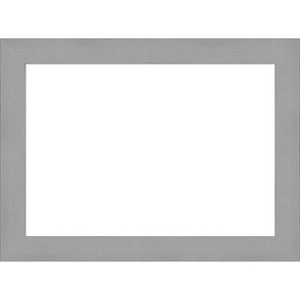 Amanti Art Brushed Black Framed Dry Erase Magnetic Board - 1 of 4