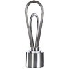 Brushed Steel Metal Table Lamp - StyleCraft: Contemporary 36-Inch, UL Listed, Linen Shade, No Assembly Required - 3 of 3