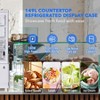 Acekool 2.4 Cu.Ft Commercial Refrigerated Display Case, Single Door Countertop Display Refrigerator with LED Lighting - 4 of 4