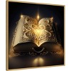 Amanti Art Divine Book of Love by Jake Fouracre Canvas Wall Art Print Framed 30-in. W x 30-in. H. - 2 of 4