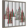 Amanti Art Oh Christmas Tree II by Sharon Gordon Canvas Wall Art Print Framed 16 x 16-in. - 2 of 4