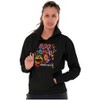 PACMAN Halloween Ghosts Boo Waka-Ween Hoodie Sweatshirt Women Men Brisco Brands - 4 of 4