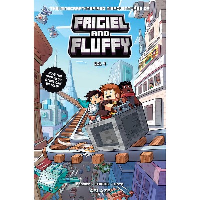 The Minecraft-Inspired Misadventures of Frigiel & Fluffy Vol 4 - by  Jean-Christophe Derrien & Frigiel (Hardcover)