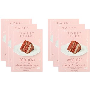 Sweet Laurel Cake Mix Chocolate - Case of 6 - 11 oz - 1 of 2