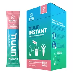 nuun Hydration Instant Drink Vegan Powder - Strawberry Lemonade - 10ct